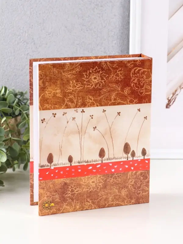 Фотоальбом 200 фото 10X15см, "Осенний лес", ПП карм.