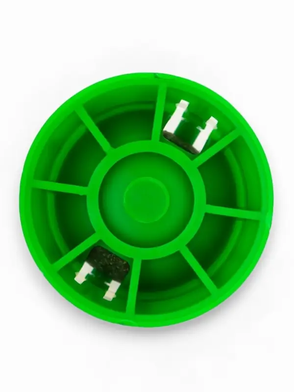 Игрушка для кошек из кошачьей мяты  Игрушка для кошек из кошачьей мяты "Кот" на основании, 4,5х4,8х4,8 см, зеленая