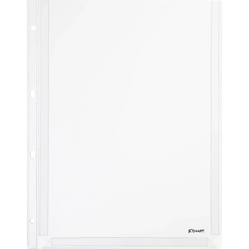 Файл-вкладыш А4 180 мкм Комус, с расширением, 5 шт.,2305.К