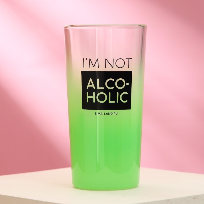 Стакан «ALCOHOLIC», 230 мл Стакан «ALCOHOLIC», 230 мл