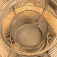 Подсвечник фонарь со стеклянной колбой 19х19х18 см, d 7,5 см, металл, цв. серый