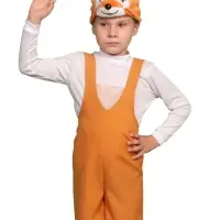 Карнавальный костюм "Бельчонок" ткань-плюш, 3-6 лет, рост 98-116 см