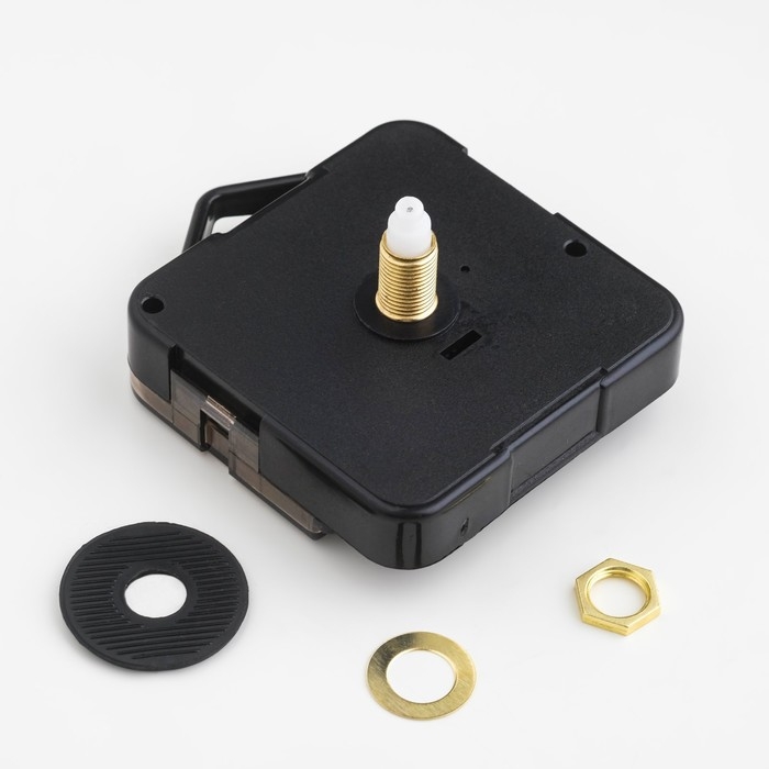 Часовой кварцевый механизм плавного хода Часовой кварцевый механизм плавного хода "Соломон", шток 18 мм, с подвесом