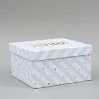 Набор подарочных коробок 10 в 1 &laquo;Звезды&raquo;, 10.2 &times; 10.2 &times; 6‒28.2 &times; 28.2 &times; 15 см