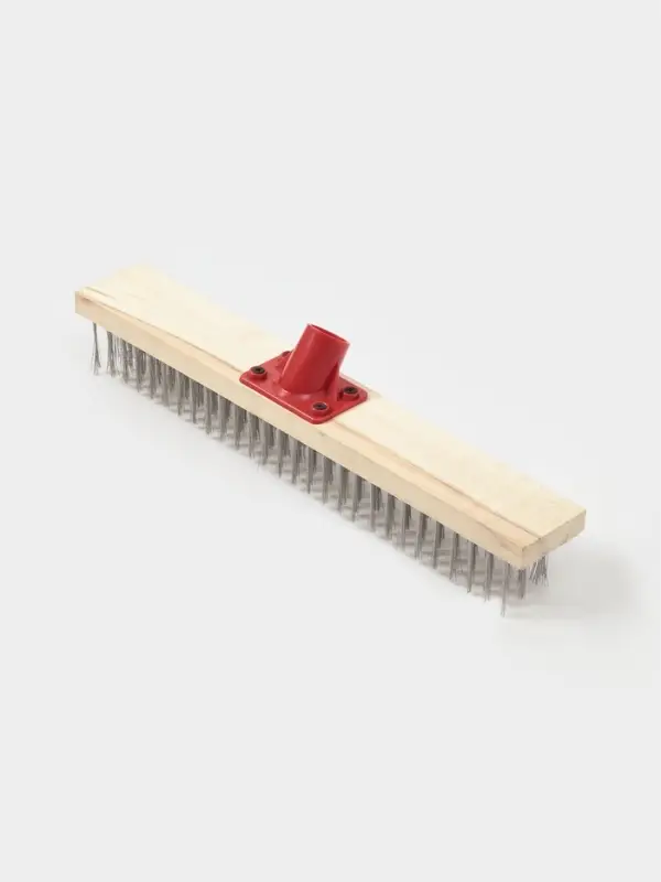 Щетка для пола с металлической щетиной 40 см