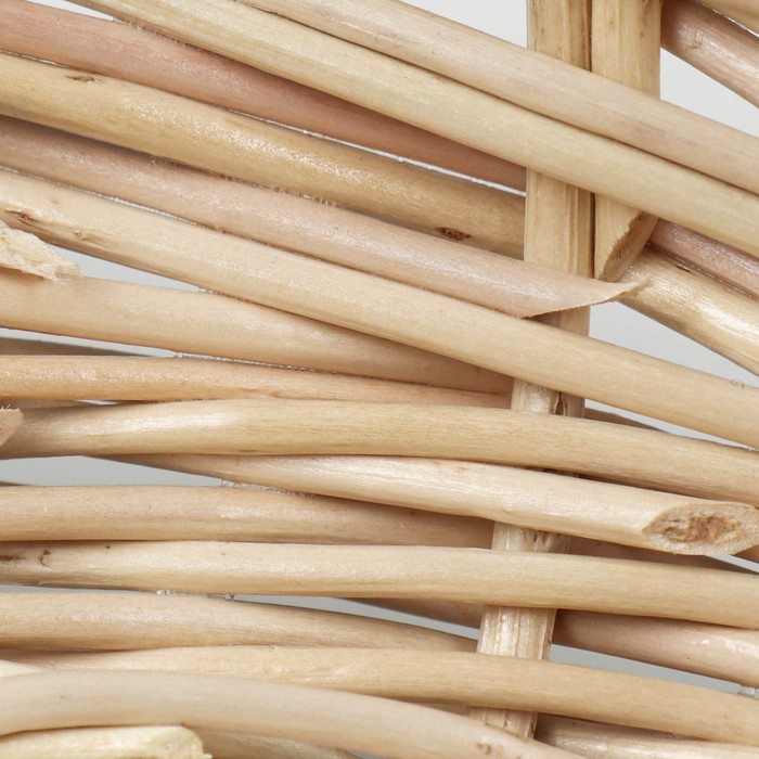 Корзина &laquo;Карина&raquo;, №1, дно:16&times;24 см, верх:30&times;24 см, H=7/27 см, лоза