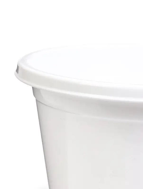 Горшок для цветов 2л d17см h16см "Эконом", цвет белый