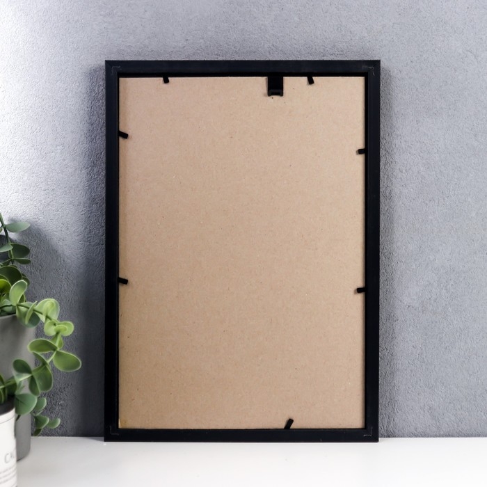 Фоторамка пластик 21х30 см темный орех Фоторамка пластик 21х30 см темный орех