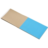 Картон цветной 50л 10цвет А4 немелов ColorPics,склейка, пакет