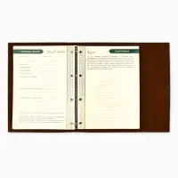 Родословная книга &laquo;Мусульманская&raquo;, зеленая, 31&times;22 см