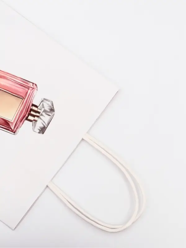 Пакет подарочный крафт «С Женским Днём» 18×8×25 См