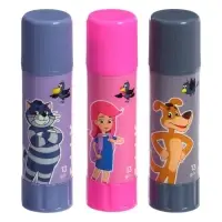 Клей-карандаш, ErichKrause EasyStick &laquo;Простоквашино&raquo;, PVP, 13 г, МИКС