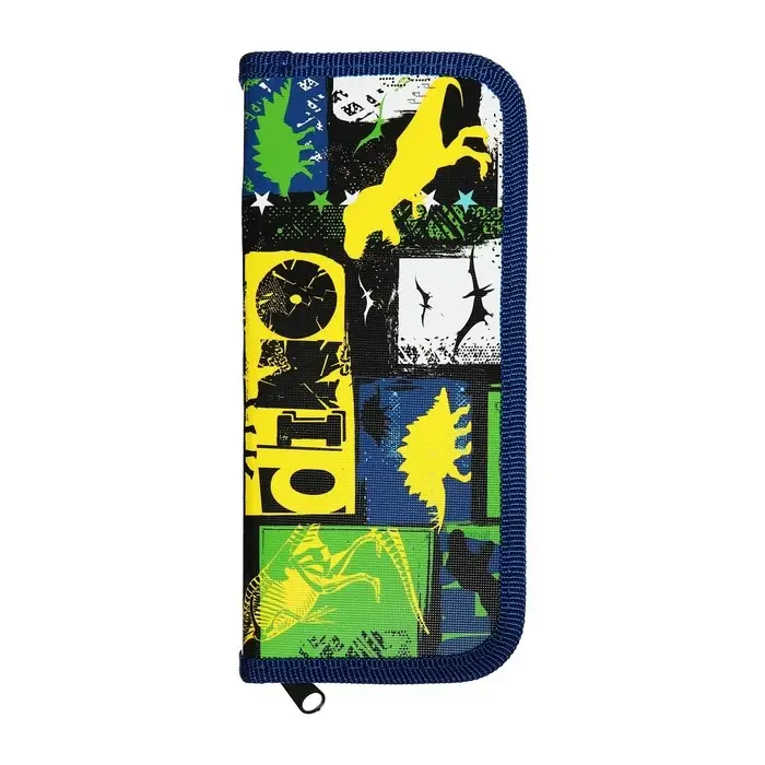 Пенал школьный, 1 секция, 9×19.5×2.5 см «Дино» Пенал школьный, 1 секция, 9×19.5×2.5 см «Дино»