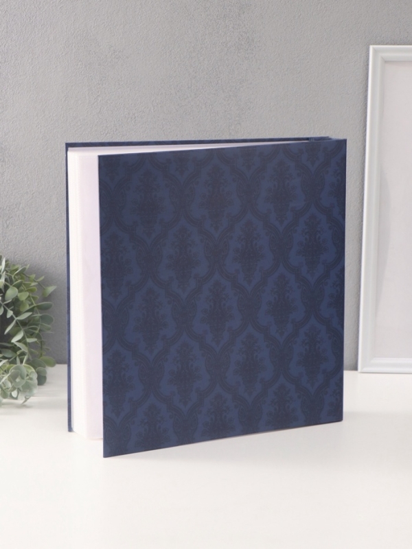 Фотоальбом на 500 фото 10х15 см Фотоальбом на 500 фото 10х15 см "Версаль" в коробке синий 4,7х33х34 см