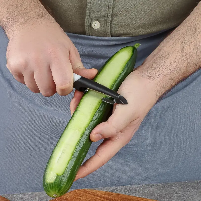 SATOSHI Овощечистка вертикальная 18см, нерж.сталь