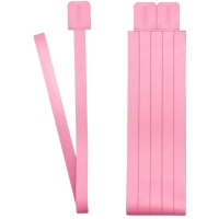 Закладки самоклеящиеся для книг, прямые,наб.6 шт,350мкм,светло-роз,2921-121