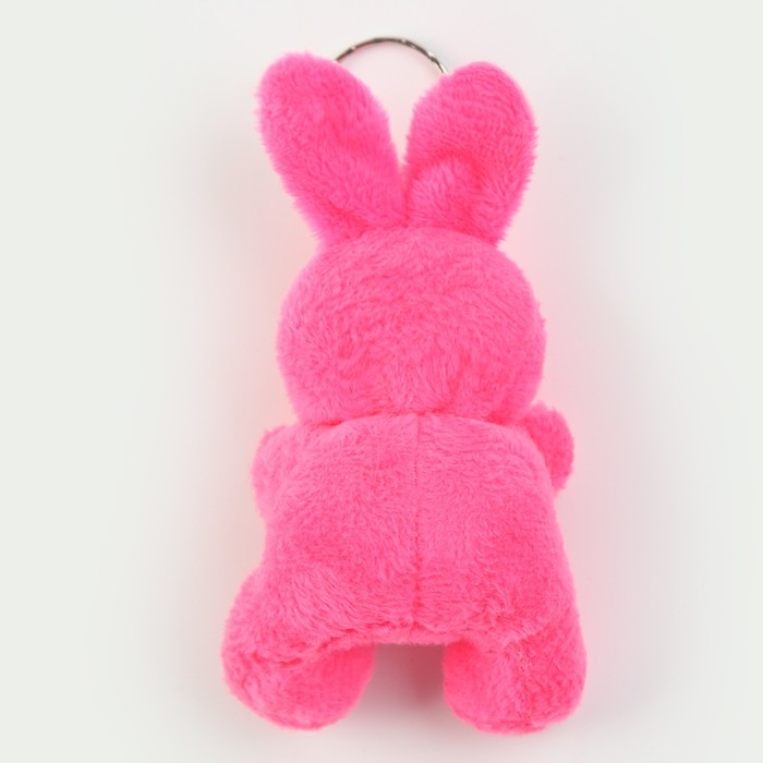 Мягкая игрушка «Кролик» на подвесе, 7 см, цвета МИКС Мягкая игрушка «Кролик» на подвесе, 7 см, цвета МИКС