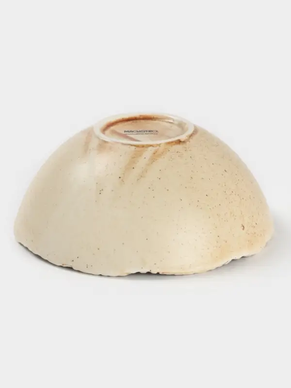 Салатник Magistro Organic brown, 600 мл, d=15.2 см, фарфор, бежевый