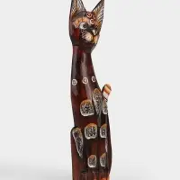 Сувенир дерево "Кошка" 50 см