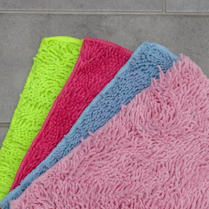 Насадка для швабры с зажимом-бабочкой, микрофибра, тонкая букля, 30×20 см, цвет МИКС Насадка для швабры с зажимом-бабочкой, микрофибра, тонкая букля, 30×20 см, цвет МИКС