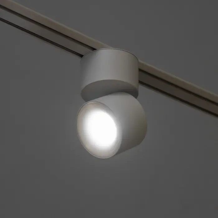 Светильник трековый BayerLux SLIM &laquo;Цилиндр&raquo;, LED, 9 Вт, 3000K-6000К, 48 В, CRI90, 6&times;6&times;10 см, белый