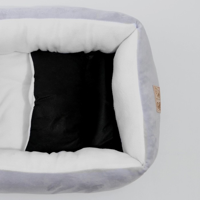 Лежанка с бортиком «Милый котёнок» 45х38х22 см Лежанка с бортиком «Милый котёнок» 45х38х22 см