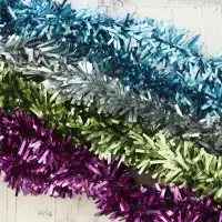 Мишура новогодняя &laquo;Зимнее волшебство. Мега&raquo;, пышная, d=9 см, 200 см, МИКС
