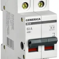 Выключатель нагрузки 2п ВН-32 GENERIC 63А