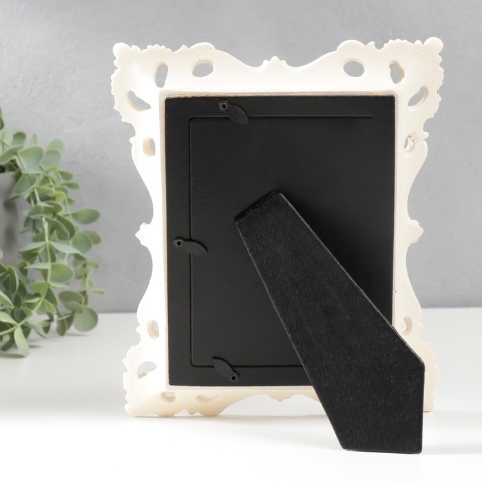 Фоторамка полистоун 10х15 см Фоторамка полистоун 10х15 см "Вечер" бежевая 23х19х3,3 см