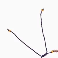 Браслет, длина 16 см, цв. сиреневый, красный Браслет, длина 16 см, цв. сиреневый, красный