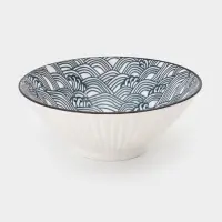 Набор тарелок глубоких 4 шт  Доляна "Japan"  d= 20 см, h= 8 см