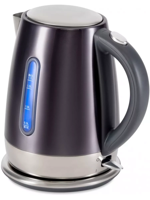 Чайник HYK-S7777 1,7л 2200Вт графит (металл)