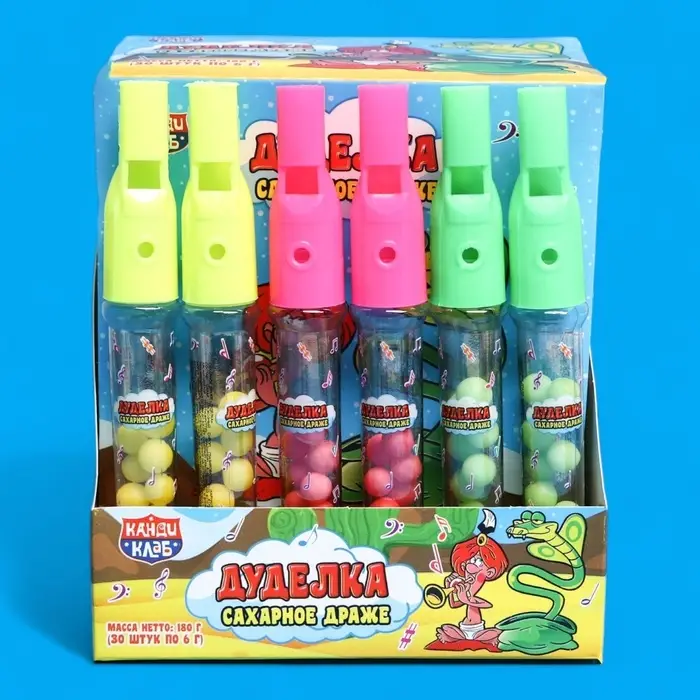 Драже сахарное «Дуделка», 6 г