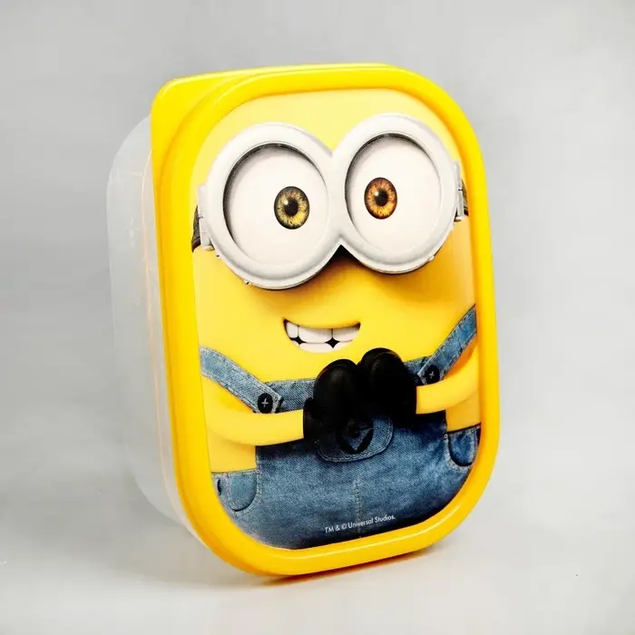 Ланч-бокс детский прямоугольный 500 мл, &laquo;Миньон&raquo;, Гадкий Я