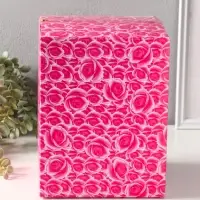 Фонтан настольный от сети, подсветка "Ганеша у цветущим лотосом" 16х16х23 см