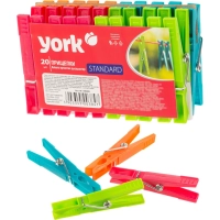 Прищепки Стандарт YORK 20шт УП_96000