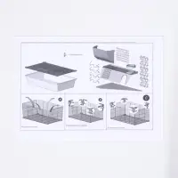 Клетка для шиншилл &laquo;Пижон&raquo; №11, складная, 80&times;50&times;46 см, серая