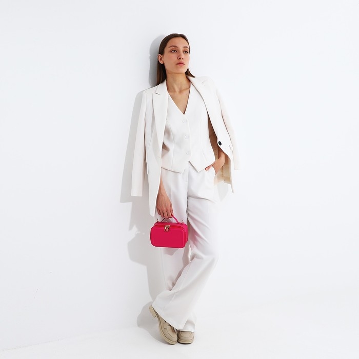 Сумка кросс-боди на молнии, цвет розовый Сумка кросс-боди на молнии, цвет розовый