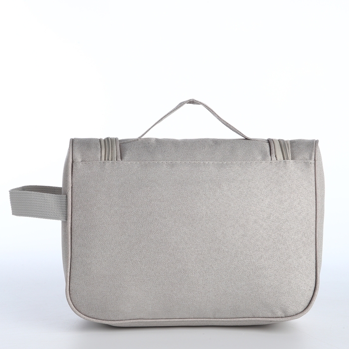 Косметичка на молнии, цвет серый Косметичка на молнии, цвет серый