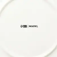 Тарелки Magistro White Snow, набор 2 шт., d=26 см, фарфор, белые
