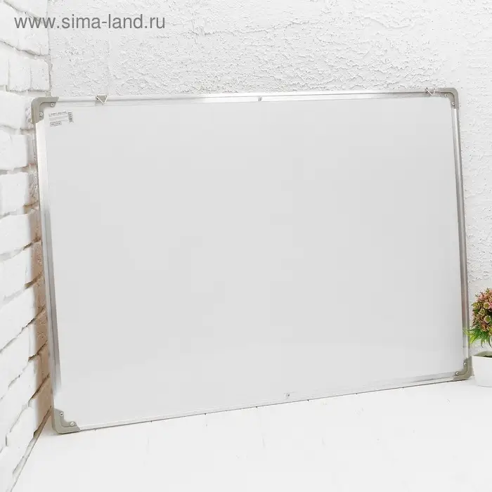 Доска двусторонняя, пробковая и магнитно-маркерная, 90&times;60 см