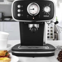 Кофеварка рожковая электрическая КТ-736 - 1100 Вт - 1.2 л