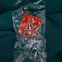 Украшение ёлочное "Льдинка" звёзды кристалл, 20х4,5 см, прозрачный