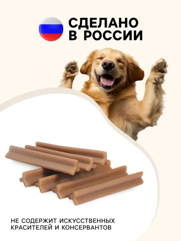 Жевательный снек Dental Care с говядиной для собак крупных пород, 270 г