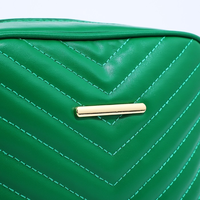 Сумка кросс-боди на молнии, цвет зелёный Сумка кросс-боди на молнии, цвет зелёный