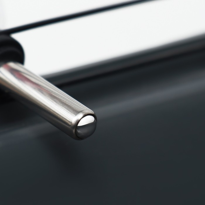 Поилка для грызунов с металлическим носиком, 60 мл, прозрачная с голубым крепление Поилка для грызунов с металлическим носиком, 60 мл, прозрачная с голубым крепление