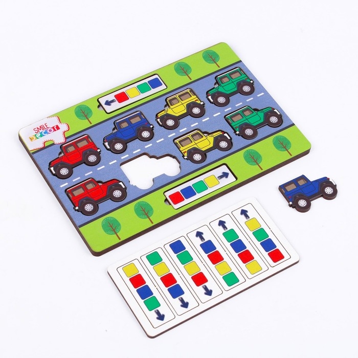 Обучающая игра «Машинки» Обучающая игра «Машинки»