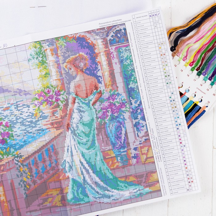 Набор для вышивания крестом «Моя Богиня!», схема на бумаге Набор для вышивания крестом «Моя Богиня!», схема на бумаге