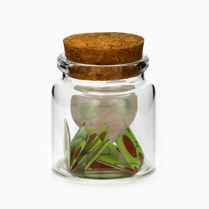 Баночка с любовными пожеланиями «Ты моя половинка», 4,7 х 5 см Баночка с любовными пожеланиями «Ты моя половинка», 4,7 х 5 см