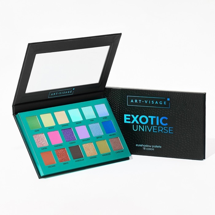 Палетка теней Art-Visage Exotic Universe, 18 тонов Палетка теней Art-Visage Exotic Universe, 18 тонов